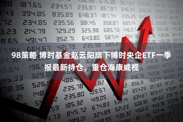 98策略 博时基金赵云阳旗下博时央企ETF一季报最新持仓，重仓海康威视