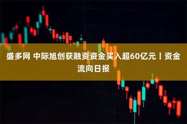 盛多网 中际旭创获融资资金买入超60亿元丨资金流向日报